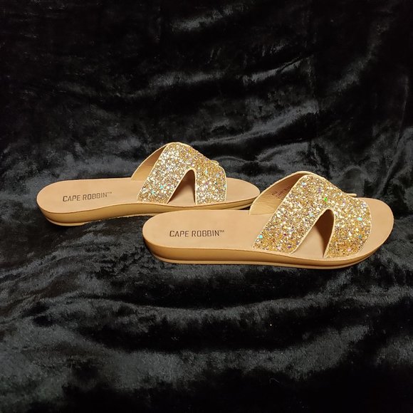 Blazing Star Glittery Summer Sandals - Picture 2 of 8